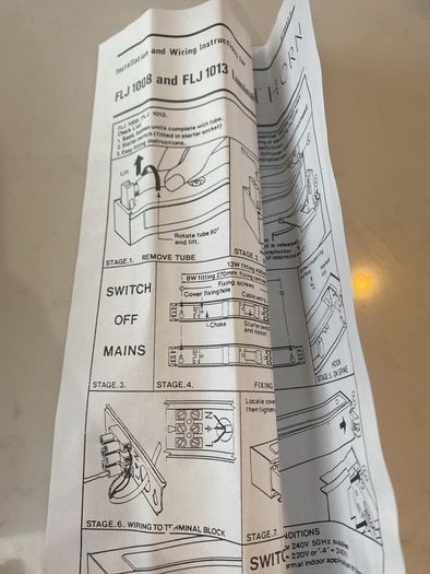 New Thorn Strip Light with bulb
