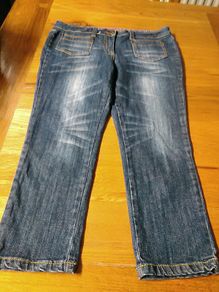 Girls 3/4 Length Jeans