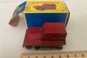 Matchbox 35. Snow-trac. 1964. In box. Missing tracks, price reflects.