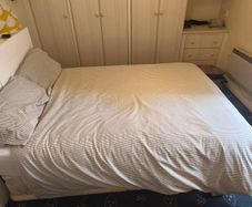 Duvet cover, 2 pillow, 2pillow covers and fitted sheet