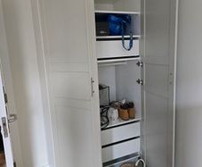 IKEA custom wardrobe