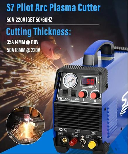 50A Plasma Cutter Machine CUT50 220V Metal Tool