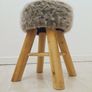 Fluffy stool.  Designers, elegant stool. Image 4