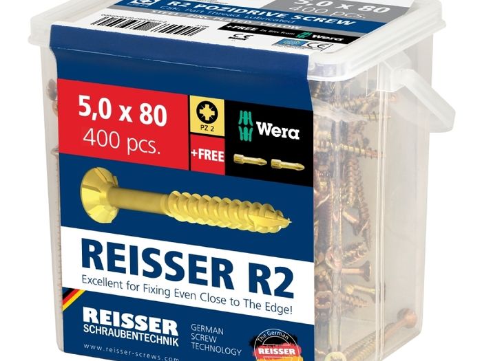 Reisser screws all sizes (Call to check stock)