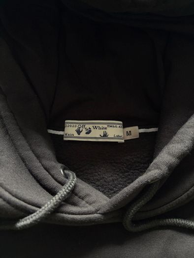 Off-White x KAWS style hoodie