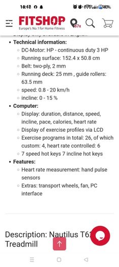 treadmill