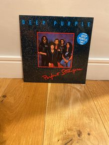 Deep Purple Perfect Strangers 12" Single - includes Deep Purple family tree poster