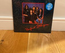 Deep Purple Perfect Strangers 12" Single - includes Deep Purple family tree poster