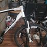 Carrera hybrid bike with lock Image 2
