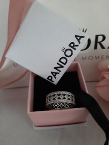 New silver ring with ale stamp