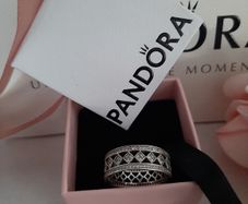 New silver ring with ale stamp