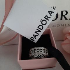 New silver ring with ale stamp