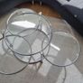 glass top coffee table Image 3