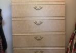 chest of drawers.
