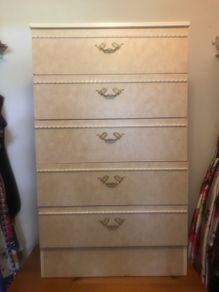 chest of drawers.