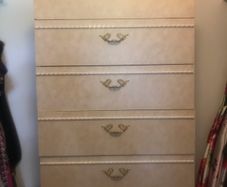 chest of drawers.