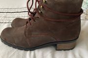 Pair of Wendel Ankle Boots  Size 40,  Brown Suede