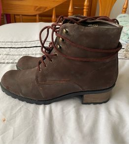 Pair of Wendel Ankle Boots  Size 40,  Brown Suede