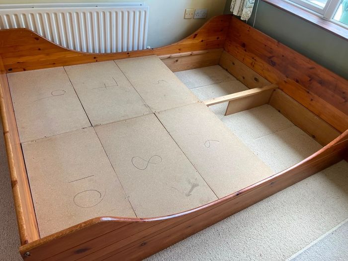 Pine King Size Bed Frame