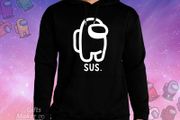Among Us SUSPECT Hoodies, Imposter Hoodie, Among Us Sweatshirt, Gamer Hoodies for Kids, Xmas Birthday Among Us Gift for Friend