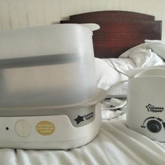 Tommee Tippee Bundle: Electric Steam Sterilizer & Bottle Warmer