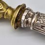 Antique 1800s Swiss Large Cream Spoon with Silver Handle Image 4