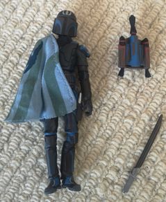 Hasbro Star Wars 2010 Clone Wars Animated Action Figure CW No. 08 Pre Vizsla Mandalorian Darksabre