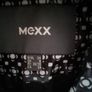 Black Patterned PVC Mac by Mexx, Size 8 Image 3