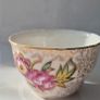 Vintage English Bone China Tea Set 22k Gold Chintz Pink Floral 6pc Image 9