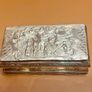 Beautiful Sheffield 1901 Edwardian solid sterling silver jewelry box Image 4