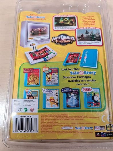 Telestory Storybook Cartridge Power Rangers Mystic Force 2 Stories JAKKS PACIFIC 2006 BRAND NEW SEALED