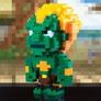 New Street Fighter Blanka Pixel Bricks Gift, Novelty Fun Collectable Toys Image 5