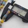 Vintage Venetian Style Skyblue & Yellow Trade Beads Necklace Image 10