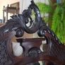 Victorian  overmantle  mirror Image 8