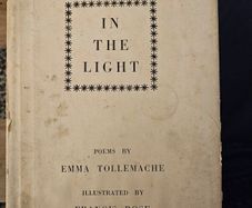 In The Light. Poems By Emma Tollemache. Illustrated By Francis Rose. Signed Limited Edition 166 Of 250. Hardback With Dustjacket In Good Condition.  See Photos For Same.