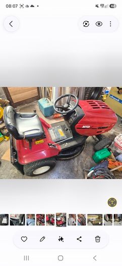 Mtd Ride On Mower