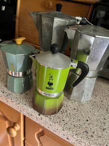 Moka pots x4