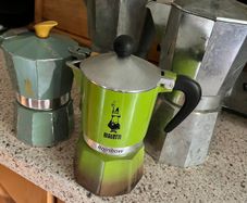 Moka pots x4