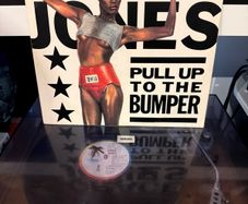 Vintage Grace Jones Pull Up To The Bumper 12 inch Vinyl Single (1985 Remix)