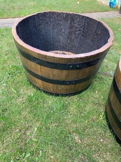Whiskey barrels