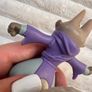 Kung Fu Panda 4 Zhen Fox Figure Burger King approx. 10 cm. Used Please see photos Image 9