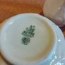 Beleek Irish Pottery Lily Cream and Sugar Set Image 2