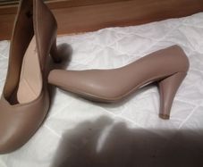 Clarks Ladies Natural Leather Shoes UK 6.5