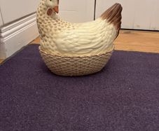 ceramic egg holder