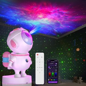 Star Projector,Galaxy Night Light,Astronaut Starry Nebula Ceiling LED Lamp with Timer and Remote, Gift for Kids Adults for Bedroom, Birthdays,Christmas, Valentine's Day