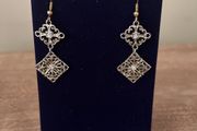 earrings-gold tone