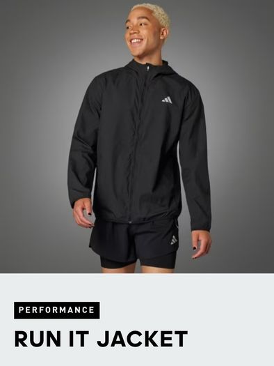 Brand New Adidas Performance Run It Jacket - Size - 2XL - RRP - 70.00