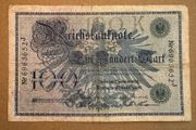 Germany 100 Mark 1908 Banknote