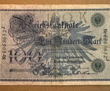 Germany 100 Mark 1908 Banknote