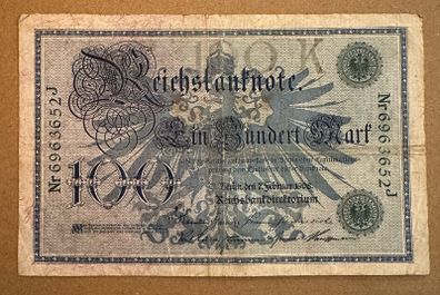 Germany 100 Mark 1908 Banknote